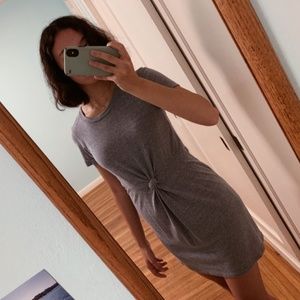 Urban Outfitters Knotted T-shirt Dress
